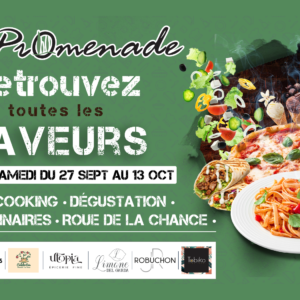 Retrouvez toutes les saveurs à la Promenade Ville Verte